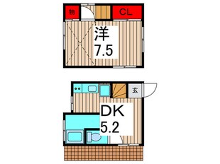 青井レジ戸建ての物件間取画像